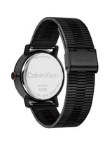 Calvin Klein Ck Real Qtz Basic Slim Black Round Dial Men's Watch 25200600