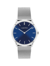 Calvin Klein Exceptional Qtz Basic Slim Blue Round Dial Men's Watch 25200601