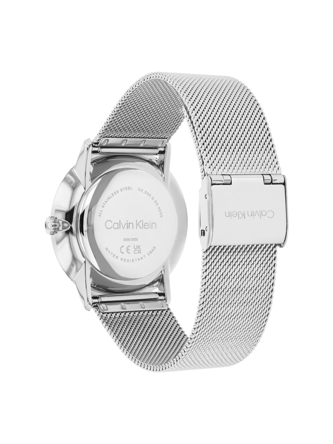 Calvin Klein Exceptional Qtz Basic Slim Blue Round Dial Men's Watch 25200601