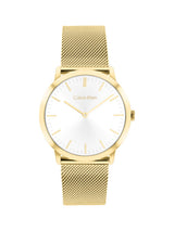 Calvin Klein Exceptional Qtz Basic Slim Silver White Round Dial Men's Watch 25200602