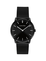 Calvin Klein Exceptional Qtz Basic Slim Black Round Dial Men's Watch 25200603