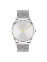 Calvin Klein Exceptional Silver 37.5 mm Dial Unisex Watch 25300001