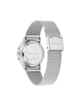 Calvin Klein Exceptional Silver 37.5 mm Dial Unisex Watch 25300001