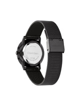 Calvin Klein Exceptional Black 37.5 mm Dial Unisex Watch 25300002