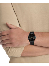 Calvin Klein Exceptional Black 37.5 mm Dial Unisex Watch 25300002