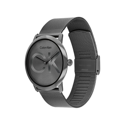 Calvin Klein INTRIGUE 40 mm Grey Dial Unisex Watch-  25300011
