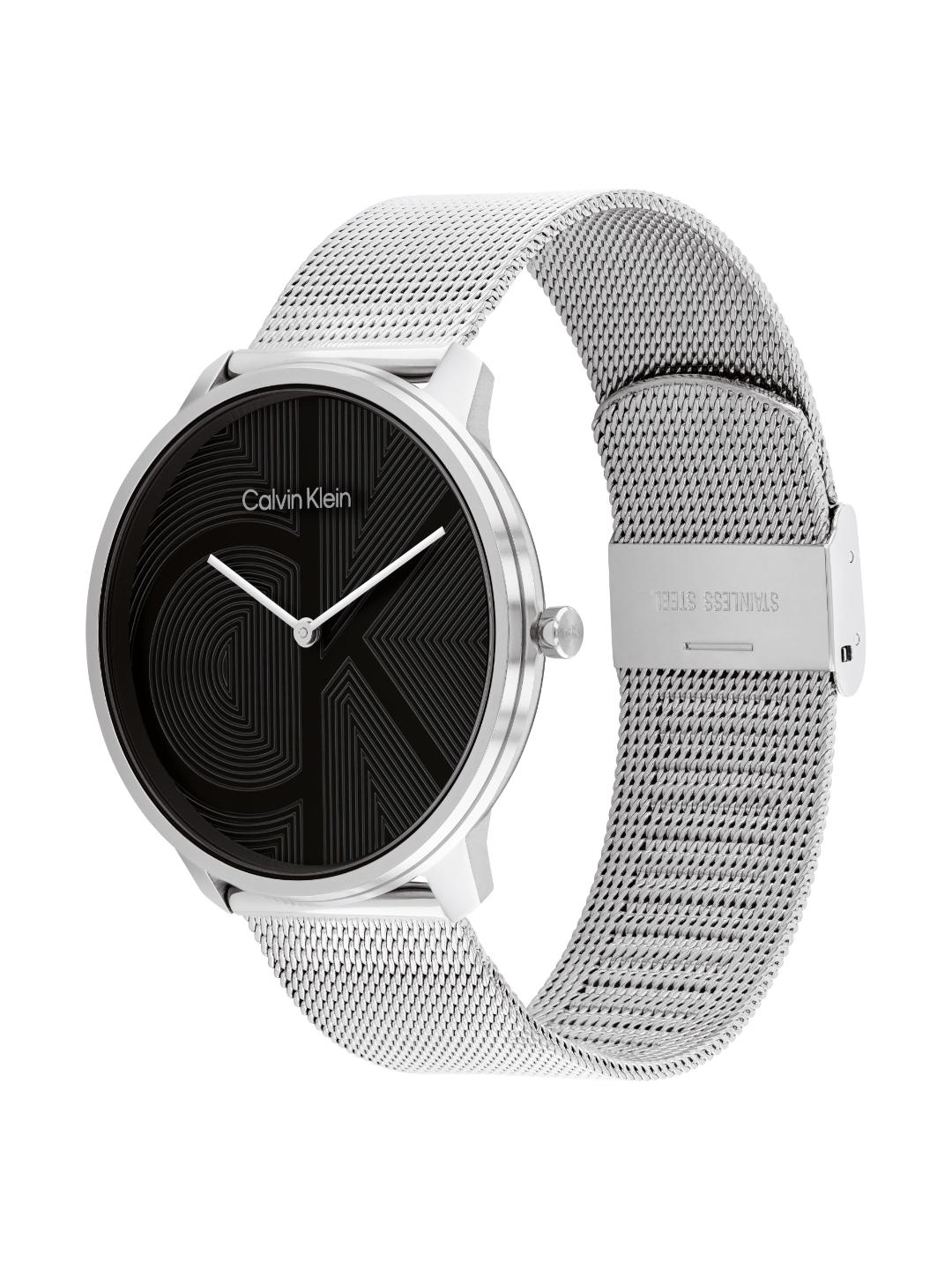 Calvin Klein Iconic Black 40 mm Dial Unisex Watch 25300012