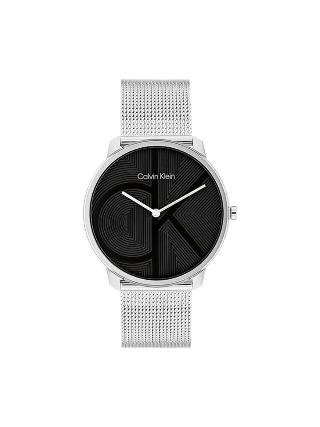 Calvin Klein Iconic Black 40 mm Dial Unisex Watch 25300012