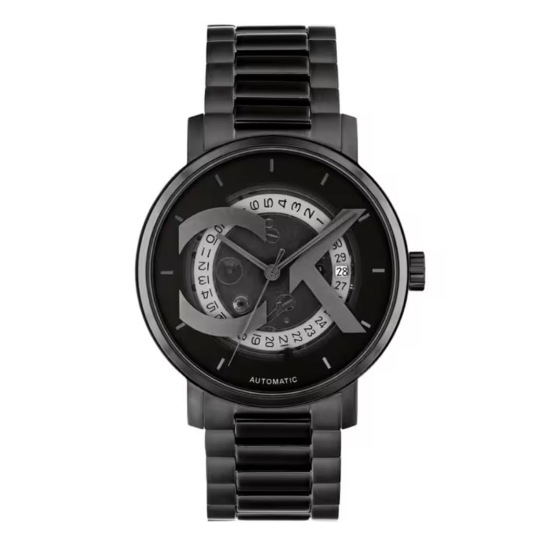 Calvin Klein Sculpted Women's Gold Tone Analogue Watch with Link Bracelet