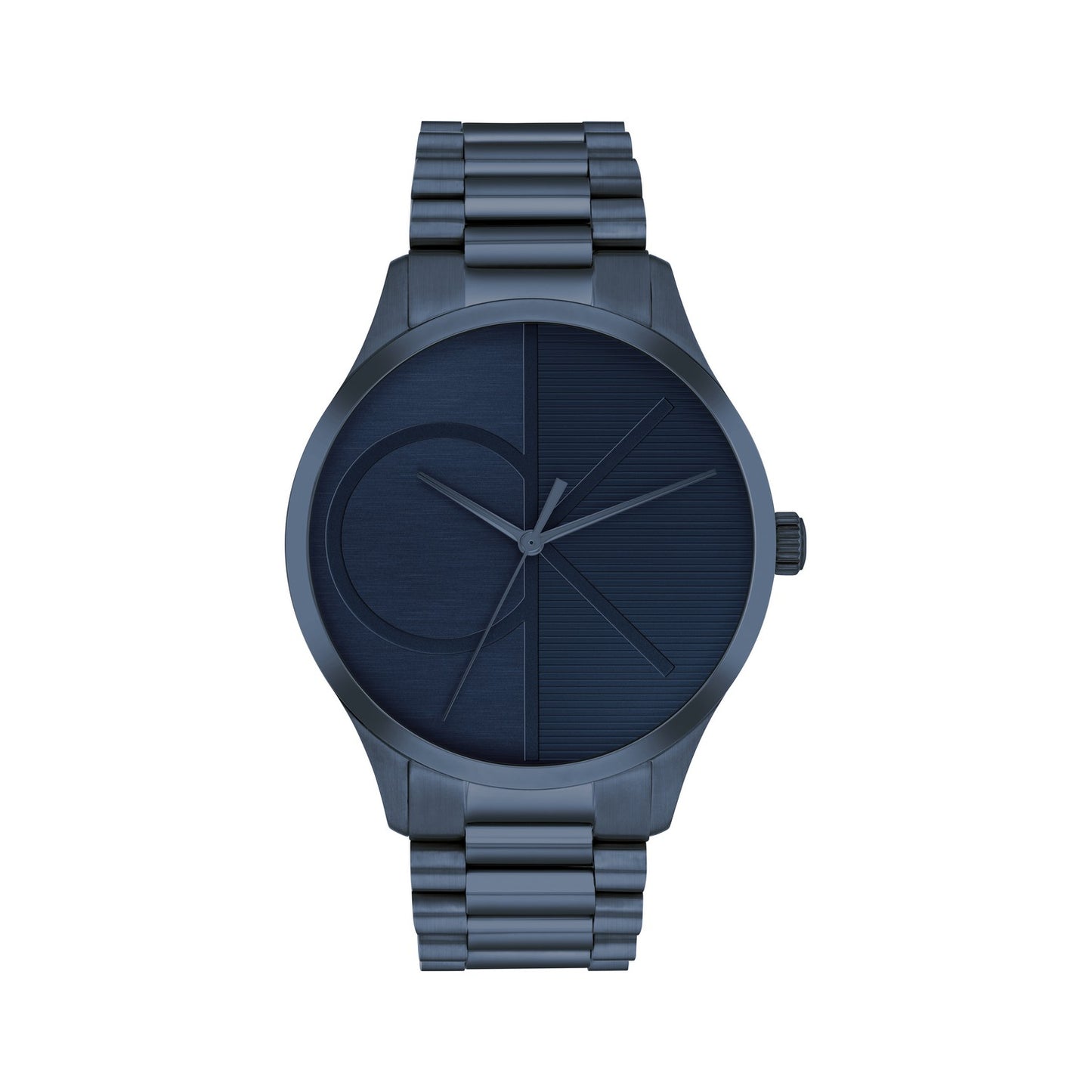 Calvin Klein ICONIC 42 mm Blue Dial Unisex Watch-  25300026