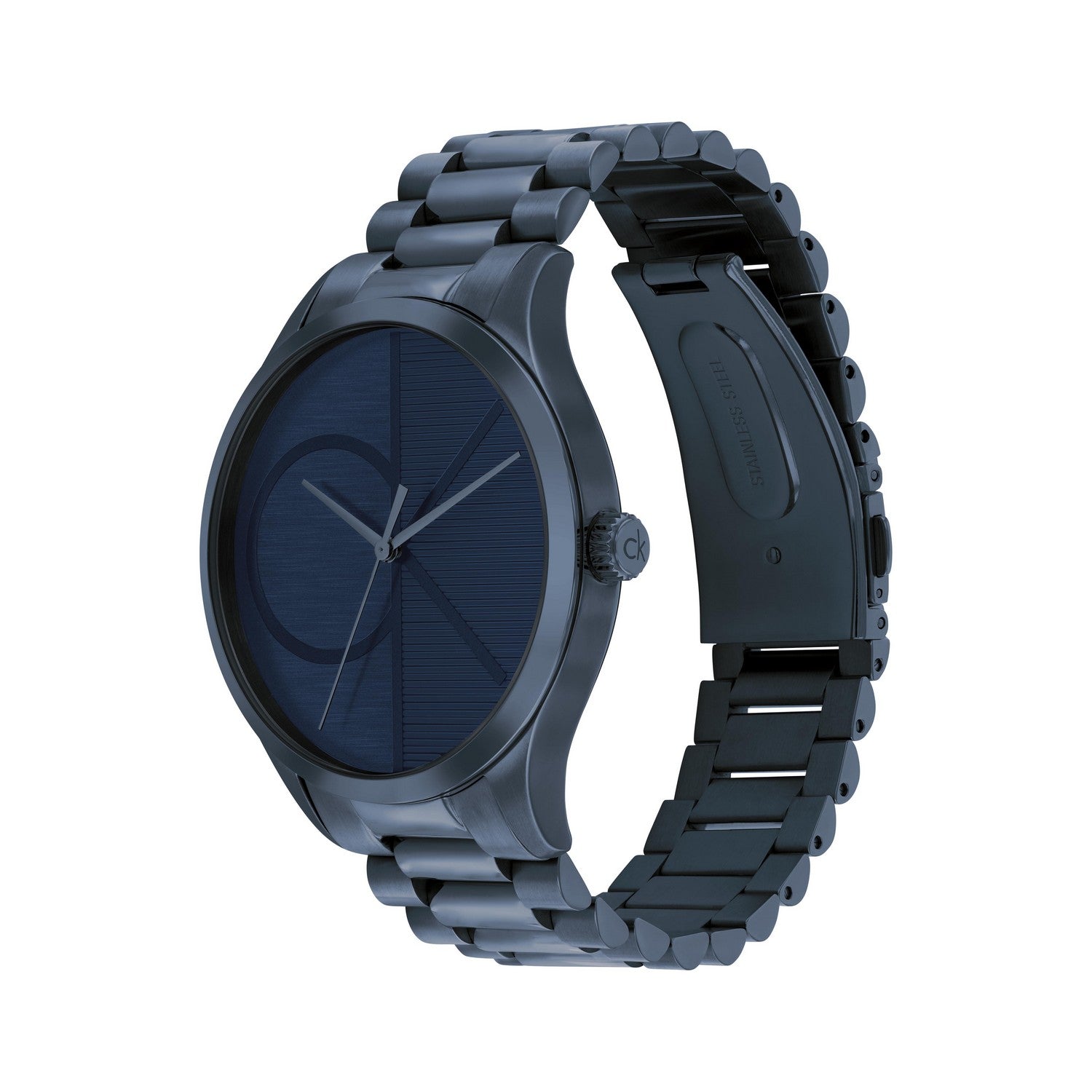 Calvin Klein ICONIC 42 mm Blue Dial Unisex Watch 25300026