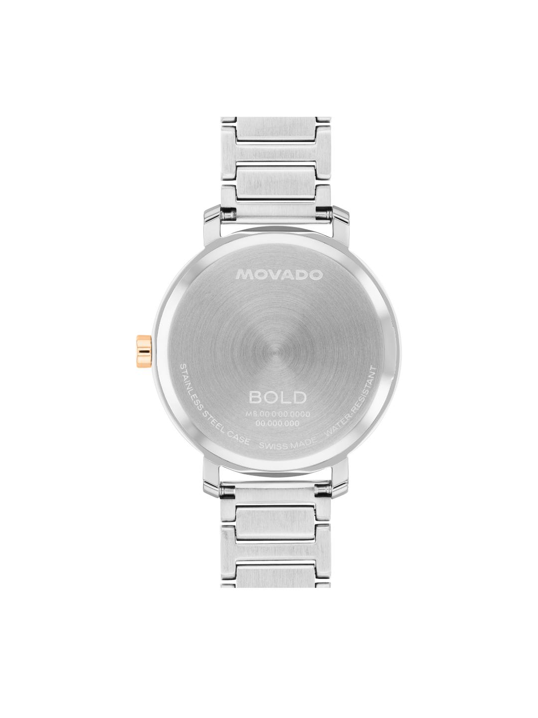 Movado Bold 34 mm Silver Dial Women Analog Watch 3601141
