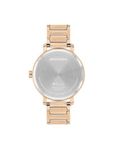 Movado Bold 34 mm Light Rose Gold Dial Women Analog Watch 3601266