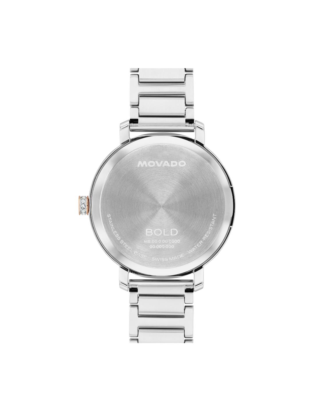 Movado Bold 34 mm Grey Dial Women Analog Watch 3601283