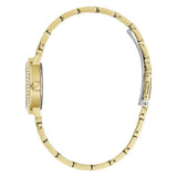 Guess GD Gem 25 mm Gold Dial Women Analog Watch GW0028L2