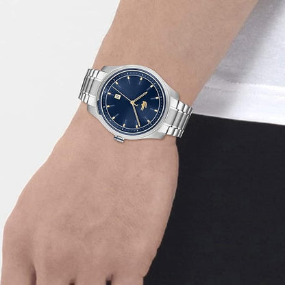 Lacoste Musketeer Quartz Blue Round Dial Men's Watch - 2011149