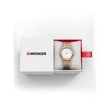 Wenger Urban Donnissima Swiss Made 35 mm White Dial Women Watch 60.1721.119