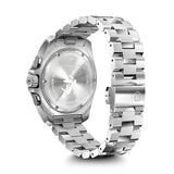 Victorinox I.N.O.X. Chrono Large Swiss Made Men's Watch Blue Dial 43 mm 200m Water Resistant Stainless Steel Bracelet Quartz Chronograph Wrist Watch for Men | 241985