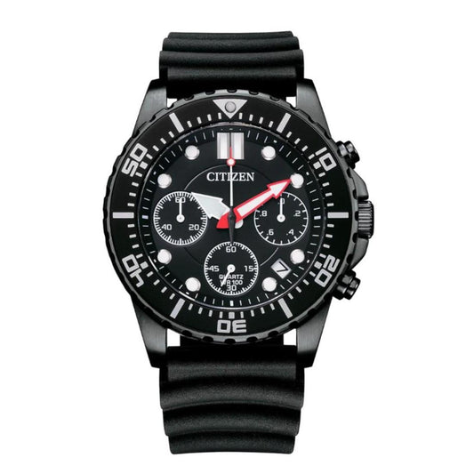Citizen Quartz 43 mm Black Dial Men Watch- AI5005-13E