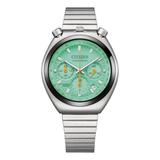 Citizen Quartz Men 38 mm Green Dial Watch AN3660-73X