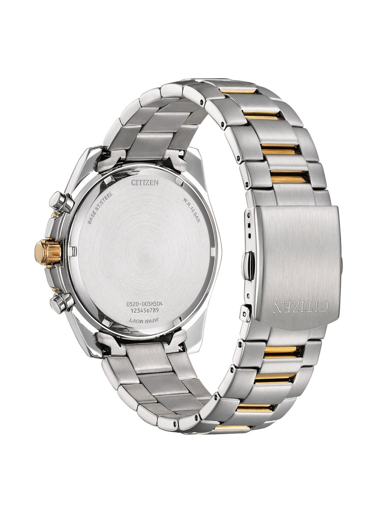 Citizen Non Eco Drive 46.4 mm Size Gray Dial Men Analog Watch - AN8204-59H