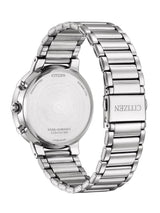 Citizen Men 42 mm Size Green Dial Chronograph Watch- AN8220-52X