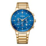 Citizen Men 42 mm Size Blue Dial Chronograph Watch- AN8223-54L