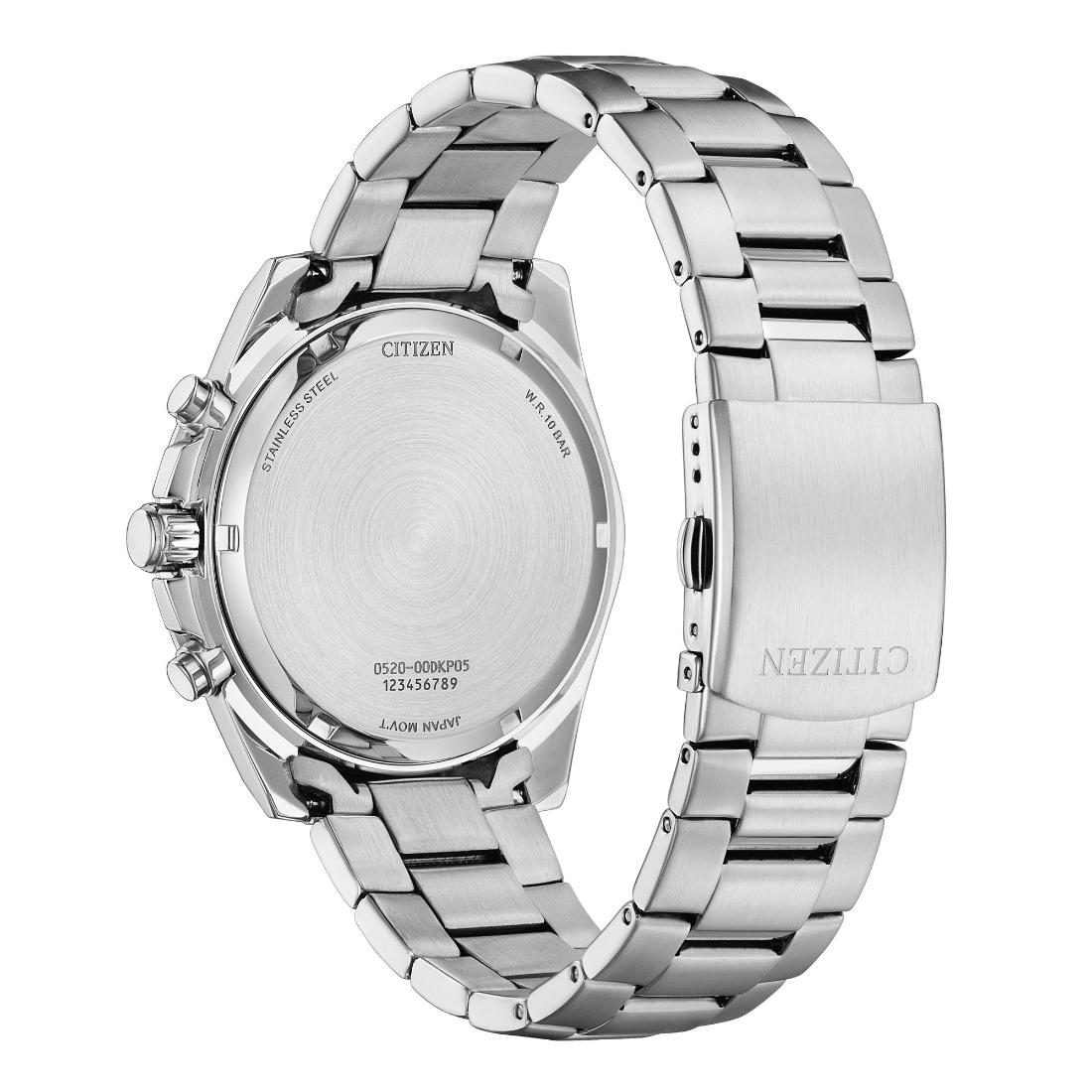 Citizen Blue Dial 46.4 mm Quartz Chronograph Men Watch- AN8230-59L