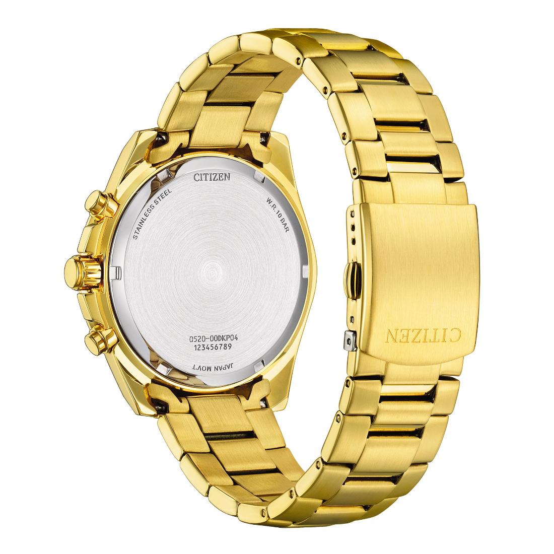 Citizen Silver Dial 46.4 mm Quartz Chronograph Men Watch- AN8232-53A