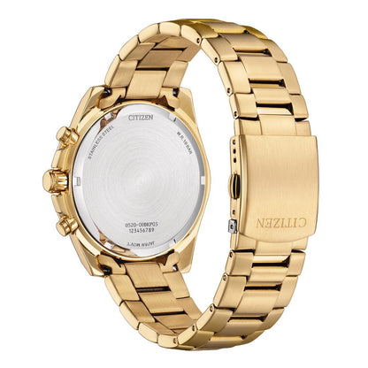 Citizen Black Dial 46.4 mm Quartz Chronograph Men Watch- AN8233-51E