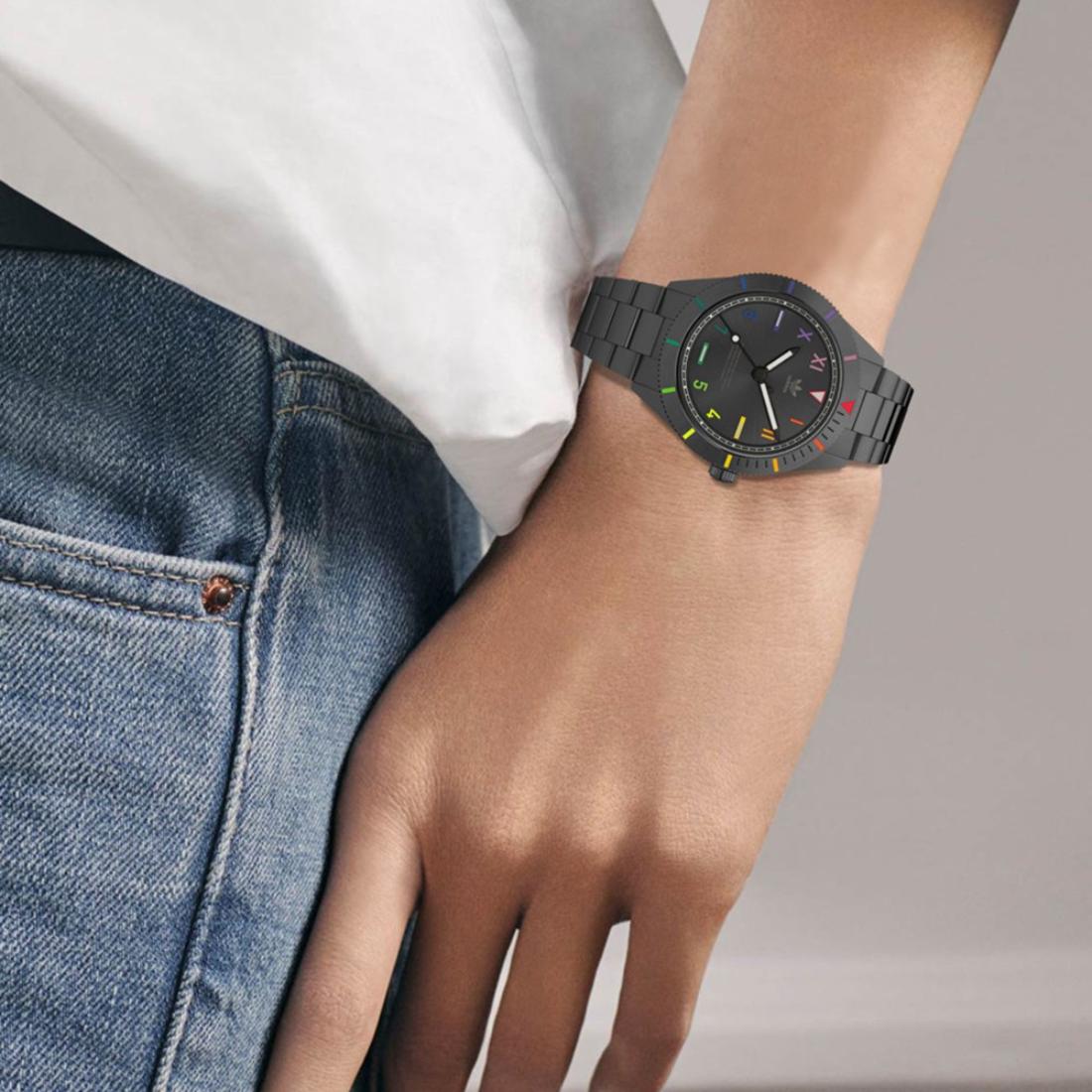 Adidas Originals Black Dial Women Watch AOFH22055