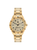 Adidas Originals Gold Dial Unisex Watch AOFH22062