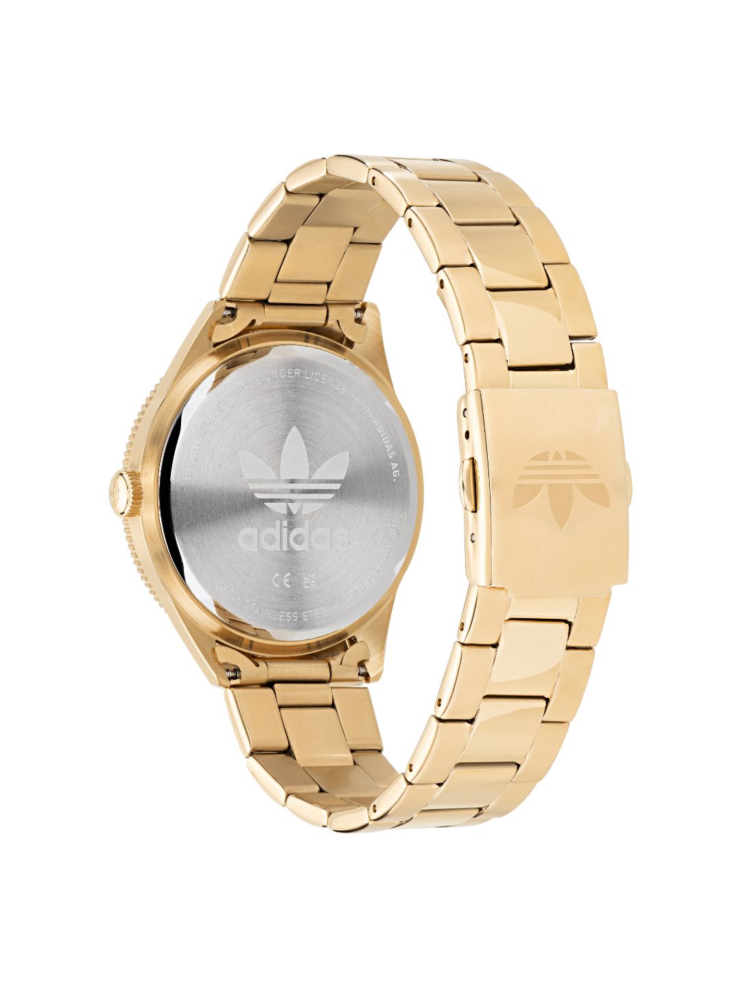 Adidas Originals Gold Dial Unisex Watch - AOFH22062