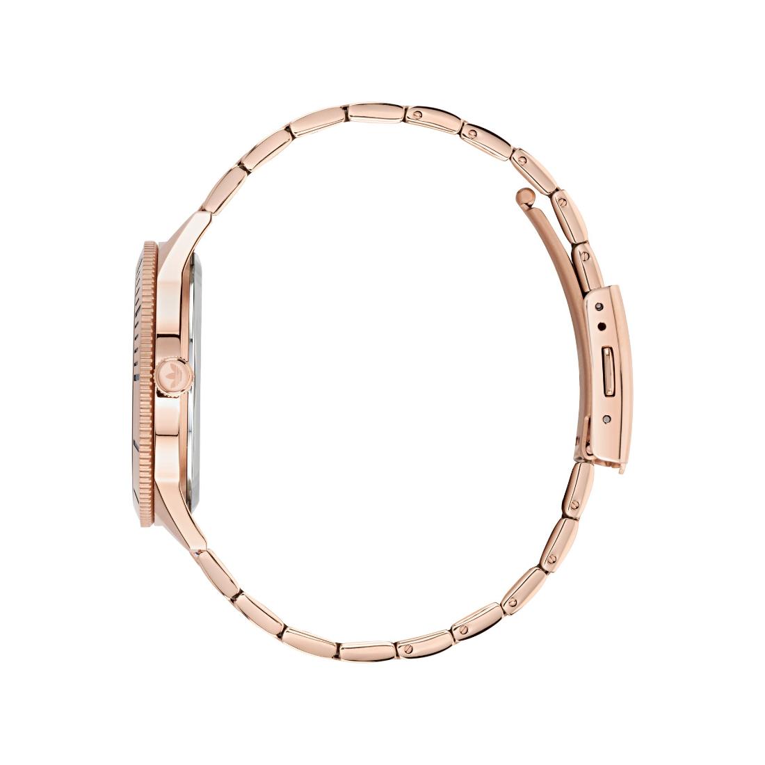 Adidas Originals Edition Three Unisex Rose Gold Tone 36 mm Dial Analog Watch AOFH22063