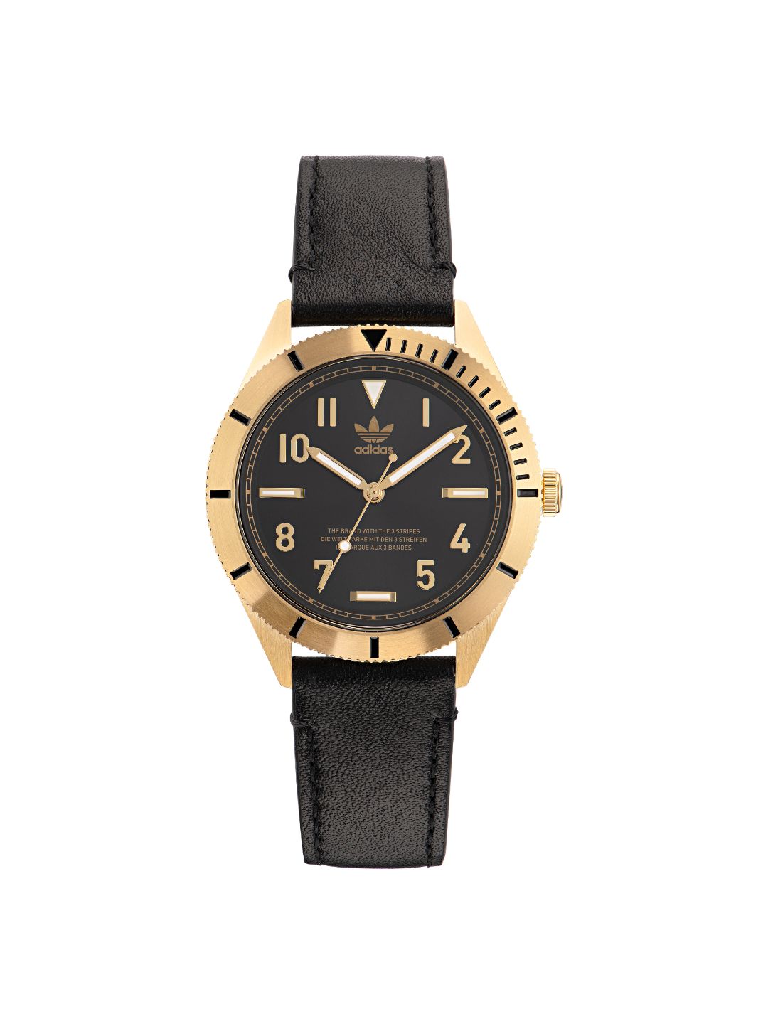 Adidas Originals Gold Dial Unisex Watch AOFH22504