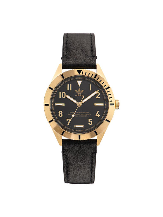 Adidas Originals Gold Dial Unisex Watch - AOFH22504