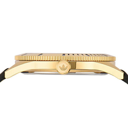 Adidas Originals Gold Dial Unisex Watch - AOFH22504
