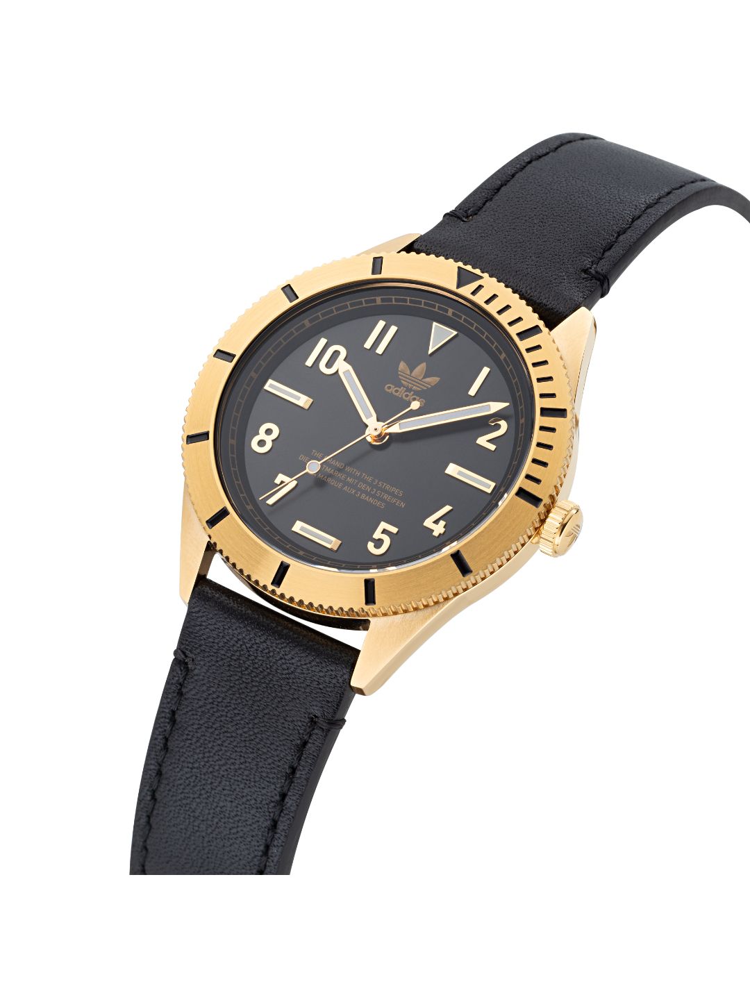 Adidas Originals Gold Dial Unisex Watch - AOFH22504