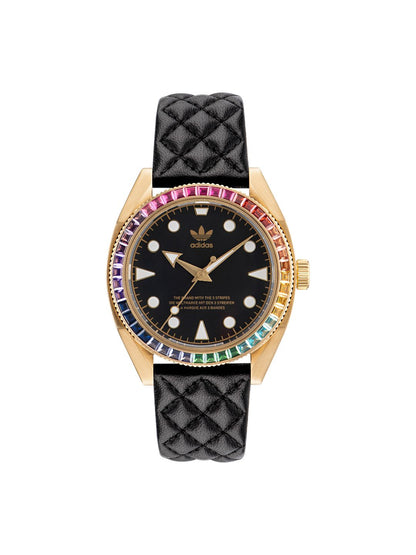 Adidas Originals Black Dial Unisex Watch - AOFH23002