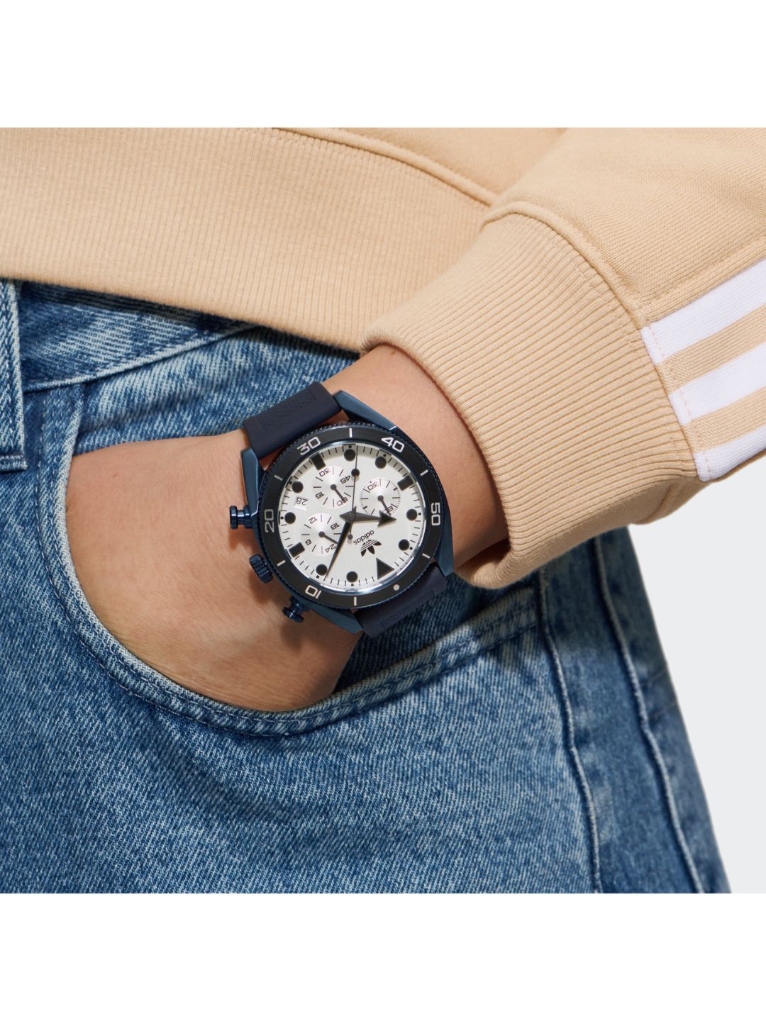 Adidas Originals Silver Dial Unisex Watch - AOFH23004