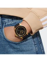 Adidas Originals Black Dial Unisex Watch AOFH23015