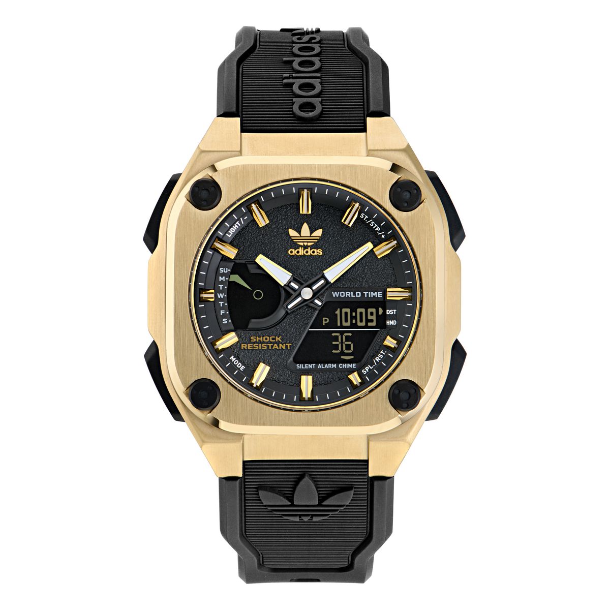 Adidas Originals Black Dial Unisex Ani Digi Watch AOFH23501