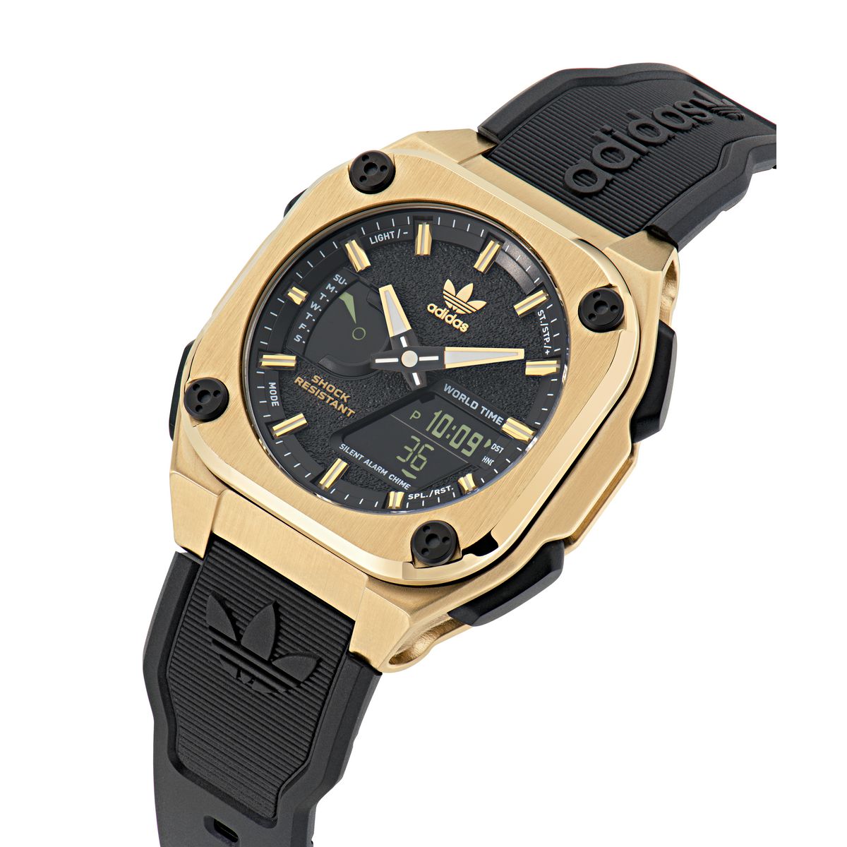 Adidas Originals Black Dial Unisex Ani Digi Watch AOFH23501