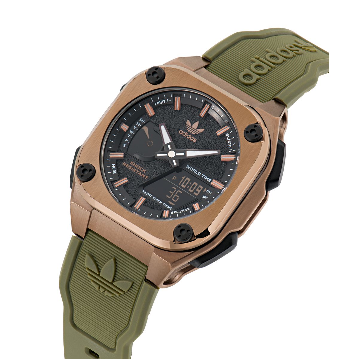 Adidas Originals Black Dial Unisex Ani Digi Watch AOFH23502