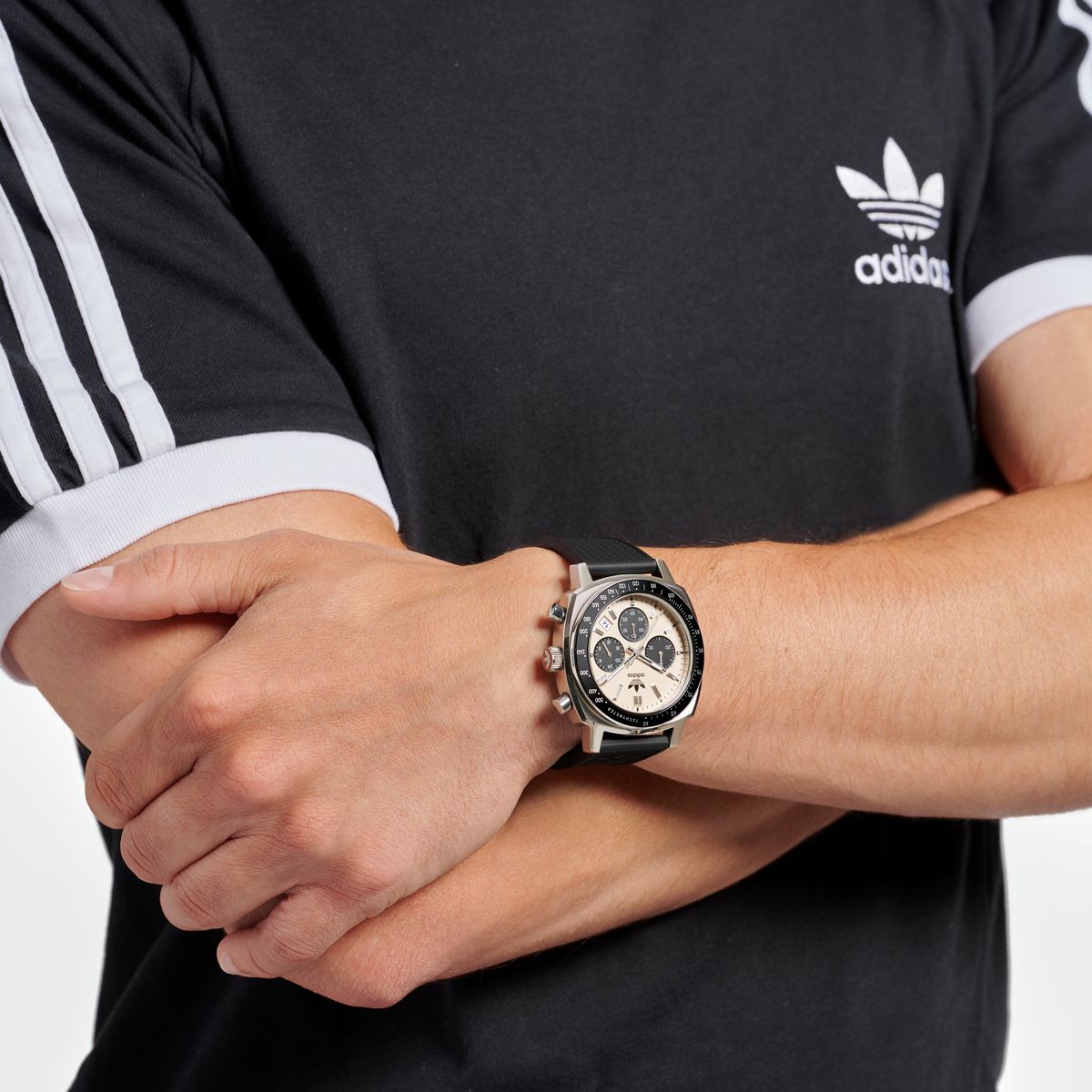 Adidas Originals Beige Dial 44 mm Unisex Analog Watch AOFH23503