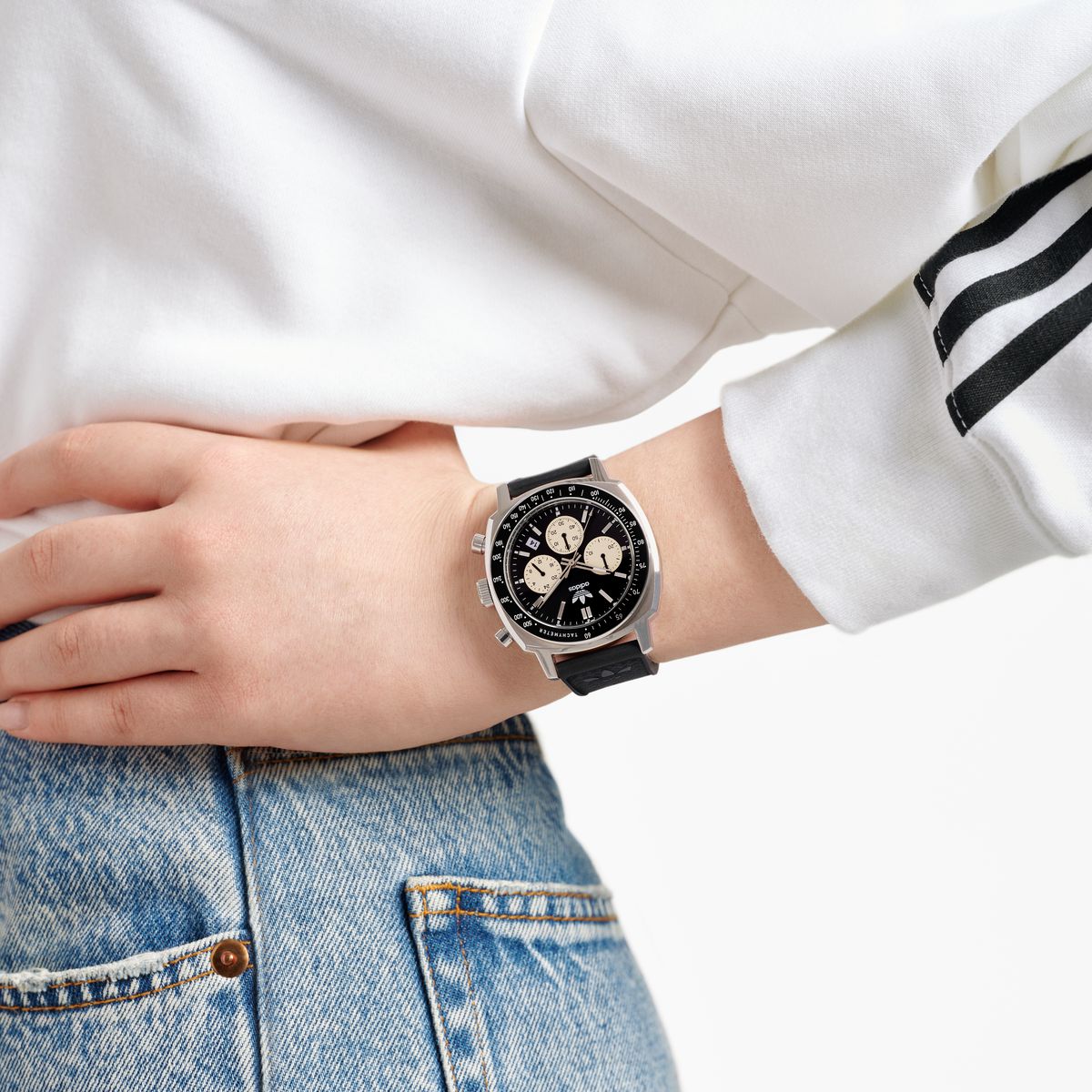 Adidas Originals Black Dial Unisex Analog Watch AOFH23505