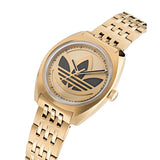 Adidas Originals Gold Tone Dial Unisex Analog Watch AOFH23509
