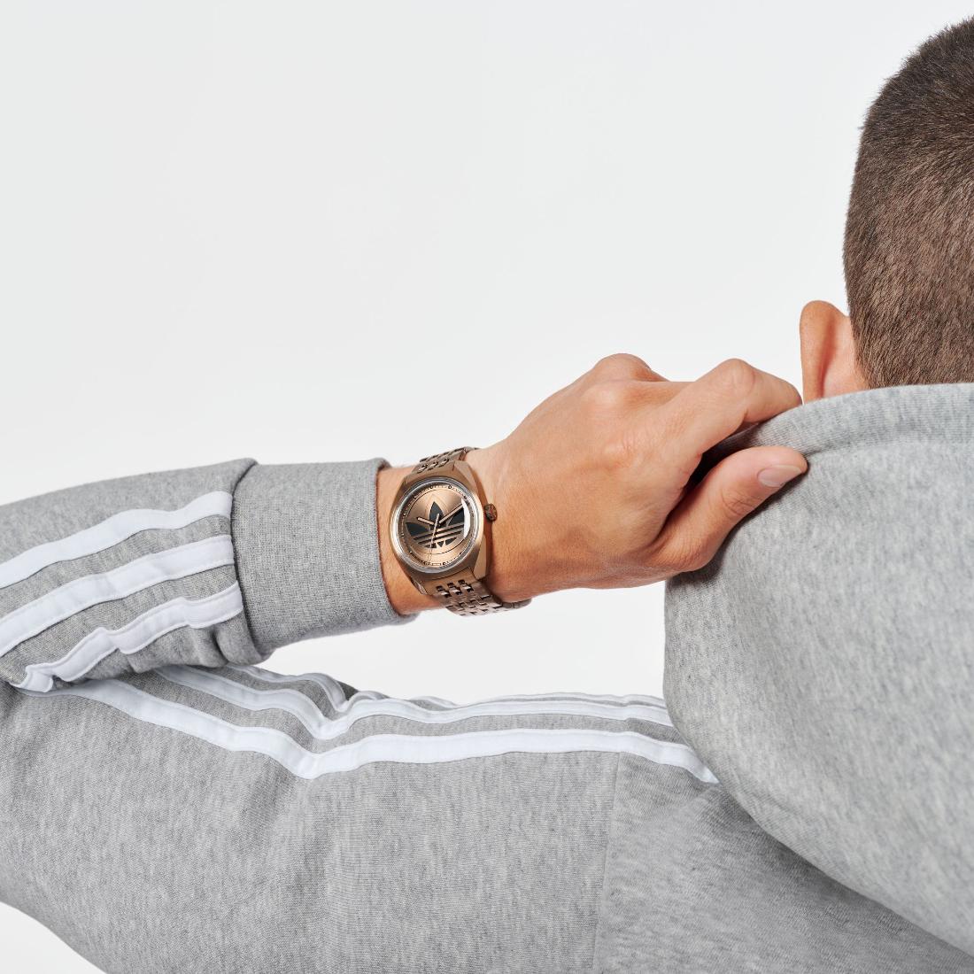 Adidas Originals Edition One Unisex Brown 39 mm Dial Analog Watch AOFH23510