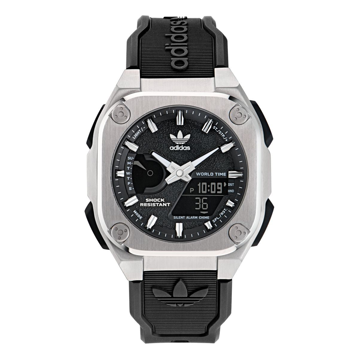 Adidas Originals Black Dial Unisex Ani Digi Watch AOFH23575