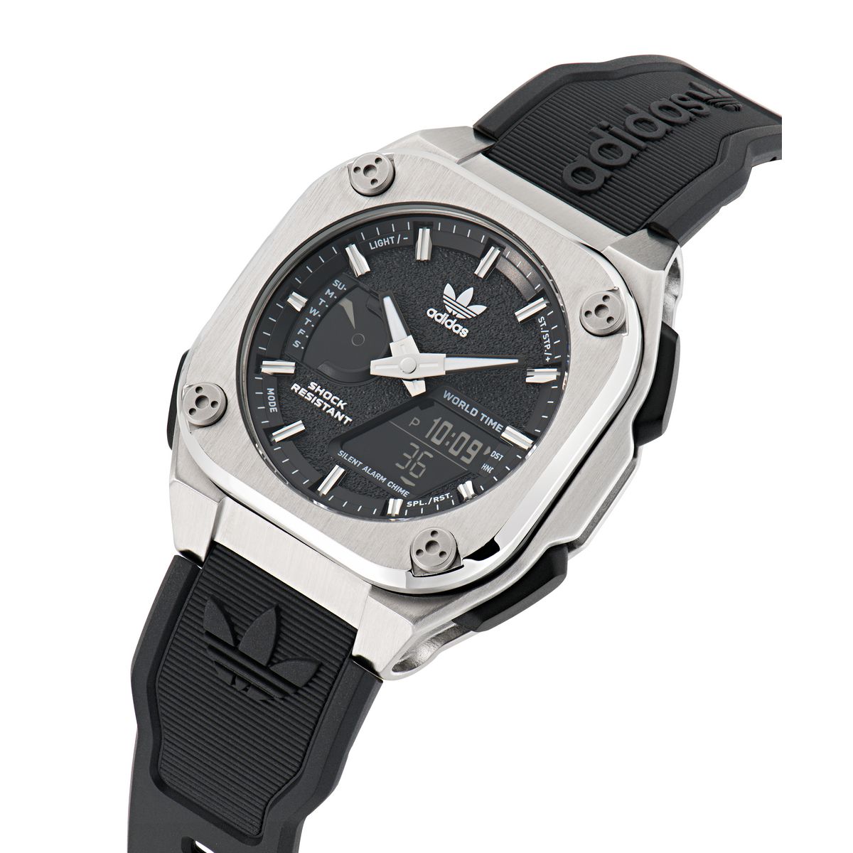 Adidas Originals Black Dial Unisex Ani Digi Watch AOFH23575